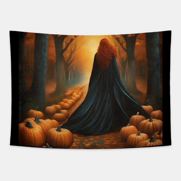 Samhain Night Tapestry by PurplePeacock