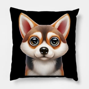 Woofin' Wonderful Alaskan Klee Kai Pillow