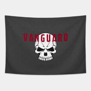 Skull from Vanguard war games Tapestry