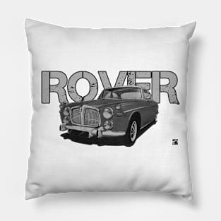 Geo3Doodles Mono P5b Coupe Doodle Pillow