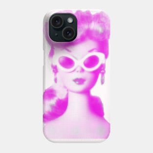 Neon Pink Barbie Doll Phone Case