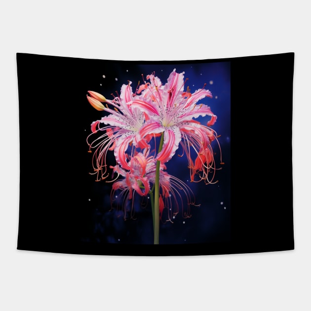 Japanese Spider Lily Soft Grunge Anime Aesthetic Flower Tapestry by Spit in my face PODCAST