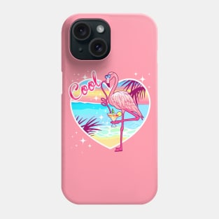 Cool Beach Birdie Phone Case