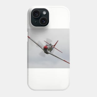 P-51D Mustang Head-On Flyby Phone Case