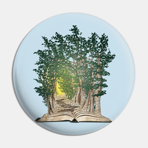 Journey in a Book Pin by JessiLeigh