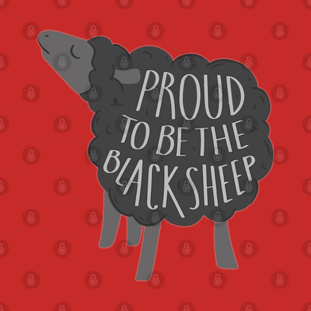 Proud to be black sheep by Catfactory