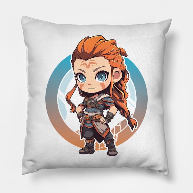 aloy Pillow by lets find pirate