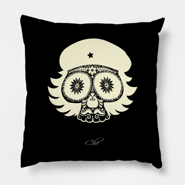 Dead Guevara Pillow by mangulica