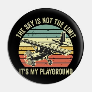 Pilot Funny Aviation Lover Quotes Airplane Enthusiast Pin