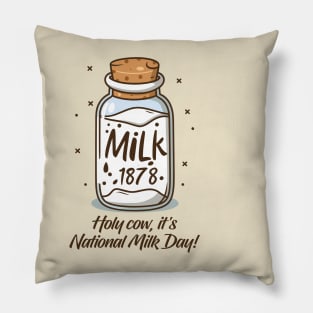 National Milk Day – January Pillow