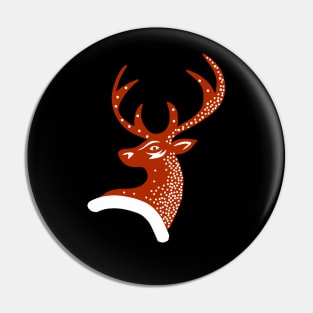 Christmas reindeer Pin