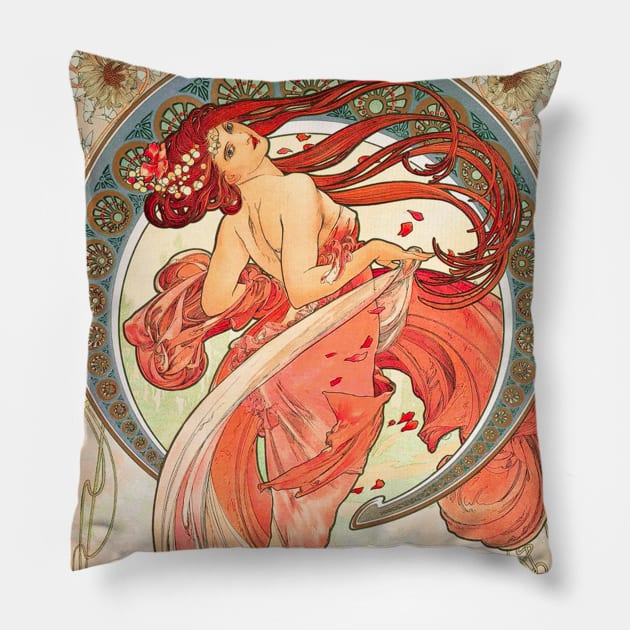 The Arts Series - Dance, 1898 Pillow by WAITE-SMITH VINTAGE ART