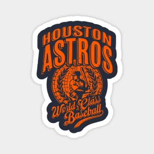 Vintage ASTROS World Class Baseball Magnet