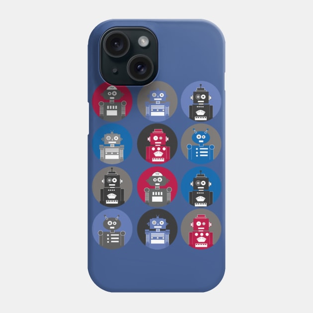 Robots Phone Case by kakel