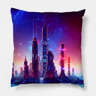 Empire Cityscape Pillow