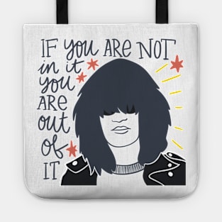 Joey Ramone quote Tote