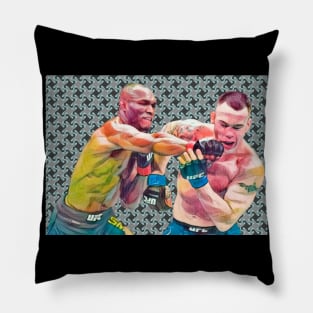 Usman vs Colby Colors Pillow