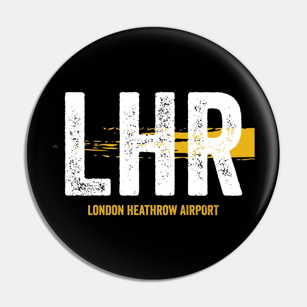 LHR Airport Code London Heathrow Airport Pin by VFR Zone