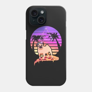 Pizza Pug - Miami Slice Phone Case