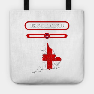 ENGLAND, UNITED KINGDOM, MAP OF ENGLAND. SAMER BRASIL Tote