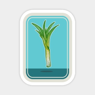 Leek vegetable plant Magnet