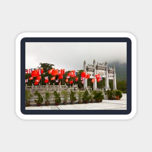 Po Lin Monastery, Lantau Island, Hong Kong Magnet