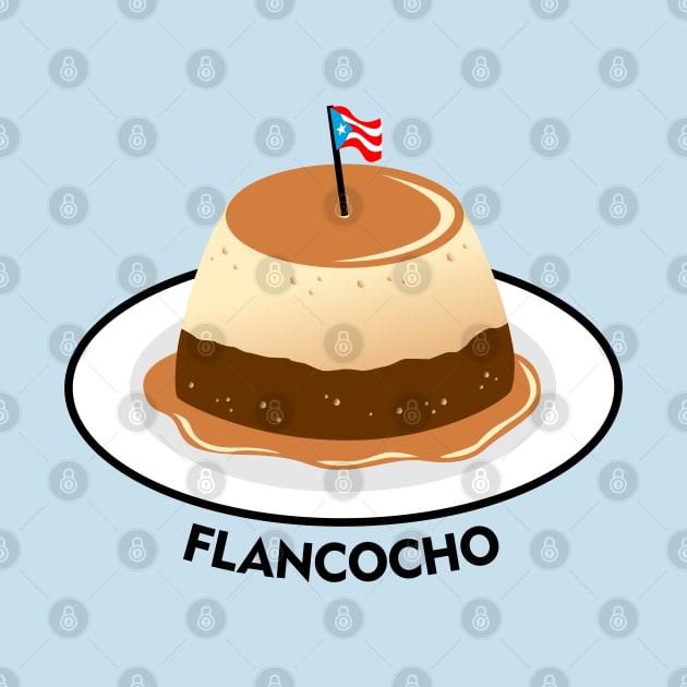 Flancocho Puerto Rico Food Dessert Boricua Flan Cake by bydarling