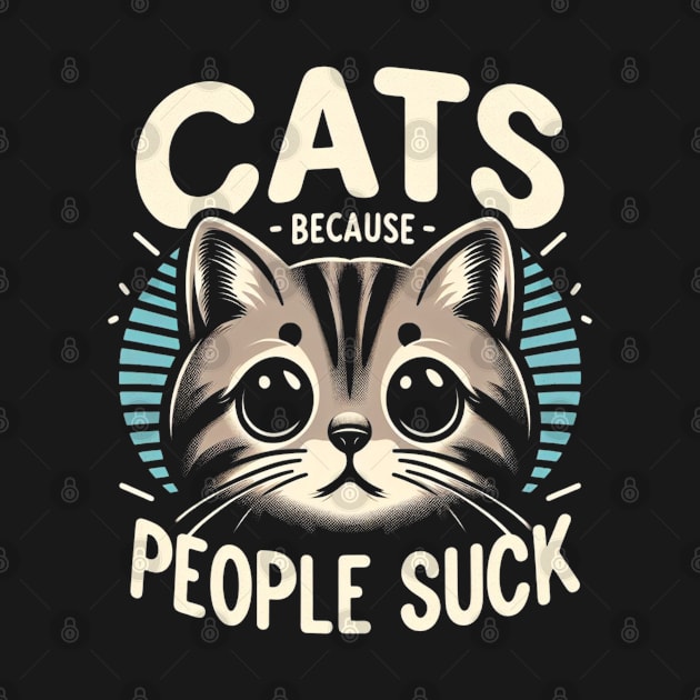 Cats because people suck by madani04