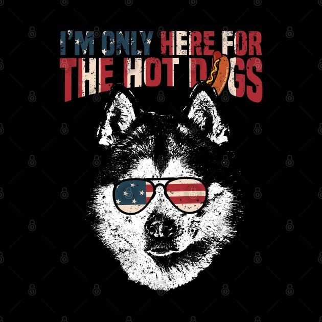 I'm only here for the hot dogs by Madfido