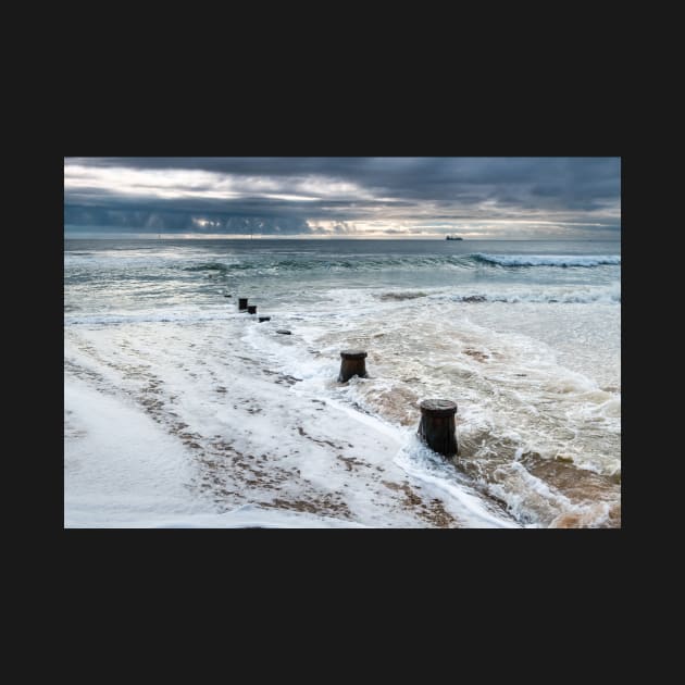 Turning Tide on Blyth South Beach by jldunbar