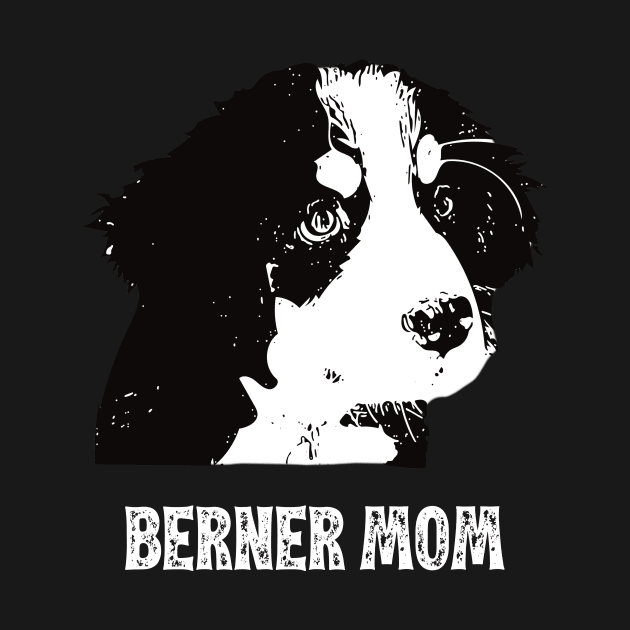 Berner Mom Bernese Mountain Dog Poodle Design by DoggyStyles