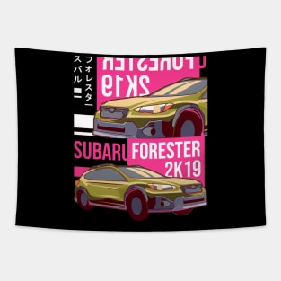 Subaru Forester 2019 Art Tapestry