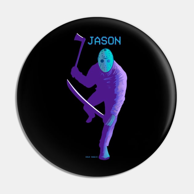 Jason 8 bit Pin by DougSQ