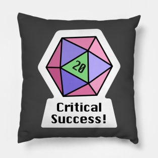 Critical Success! (Trigender) Pillow