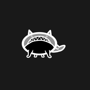 Whale Cat, Dark T-Shirt