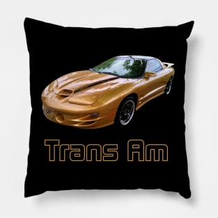 Gold Trans Am LS1 Pillow