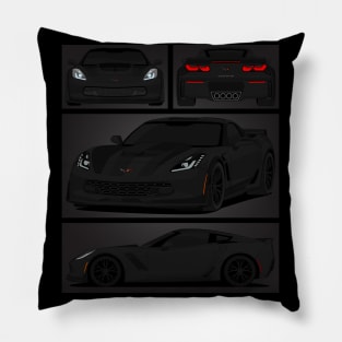 Z06 BLACK Pillow