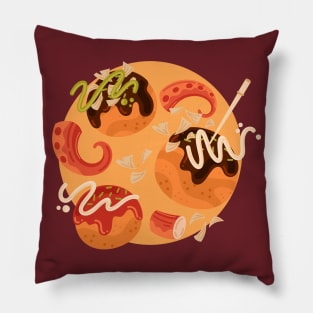 Takoyaki Pillow