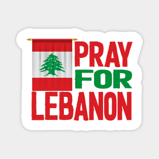 Pray for lebanon beirut explosion Magnet