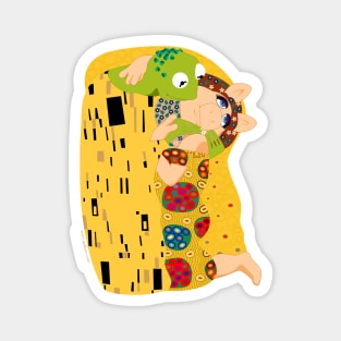 Klimt muppets Magnet