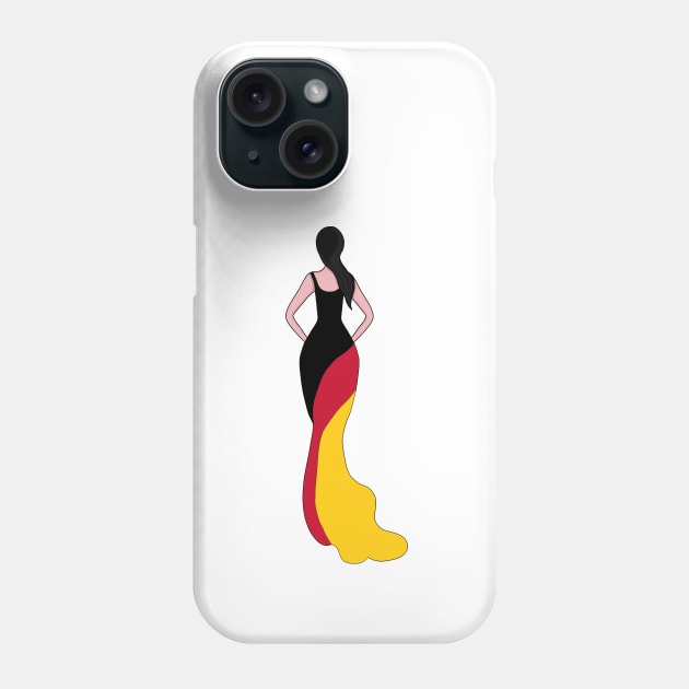 Belgium Woman Phone Case by DiegoCarvalho