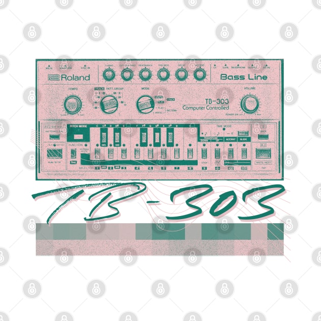 TB-303 Retro Aesthetic Design by unknown_pleasures