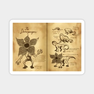 Demogorgons Journal Pages Magnet