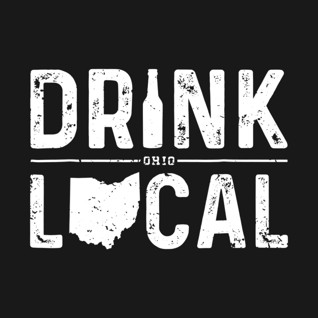 Ohio Drink Local Shirt OH Brewmaster Ohio Beer Drink Local by danielfarisaj