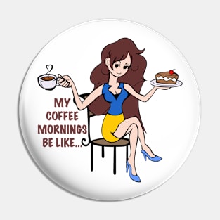 My coffee mornings be like Pin