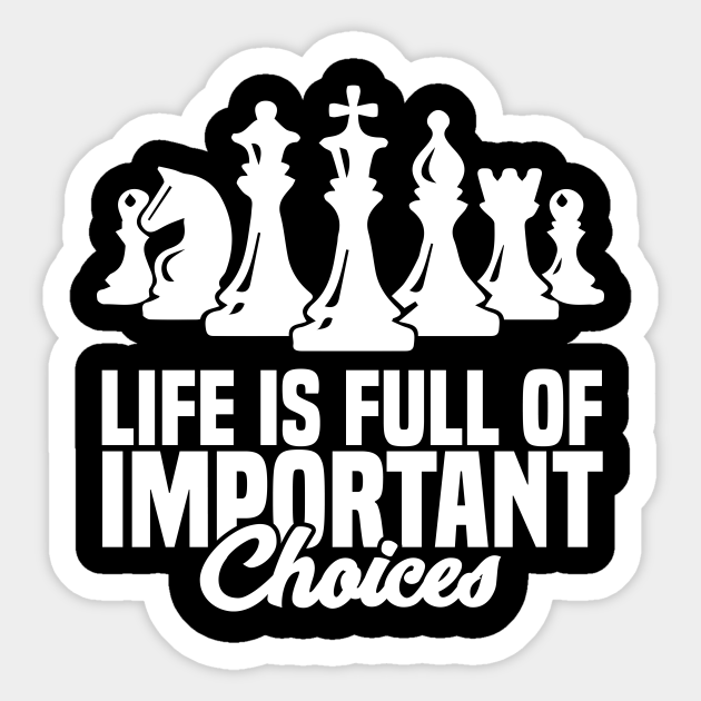 Funny Chess Quotes Chess Opening En Passant Gift Chess Sticker Teepublic
