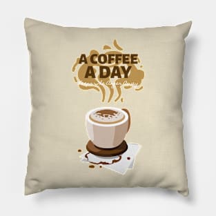 Coffee Lover cappuccino Pillow