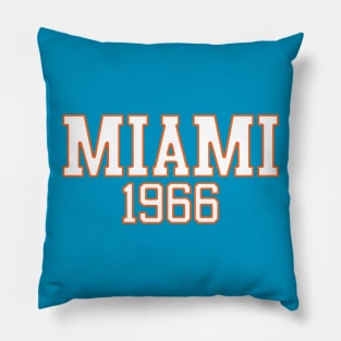 Miami 1966 Pillow