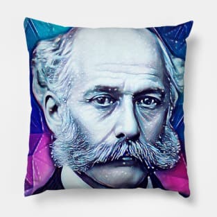 Joseph Bazalgette Snowy Portrait | Joseph Bazalgette Artwork 12 Pillow