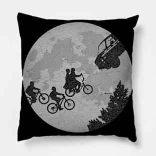 Stranger Things Parody Extra Terrestrial Pillow